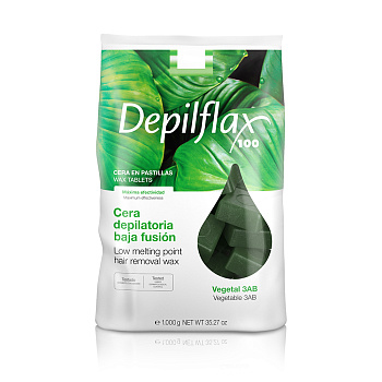 Depilflax Воск горячий Зелёный, 1кг