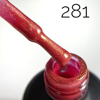 Sova De Luxe Гель-лак 281, 15мл.