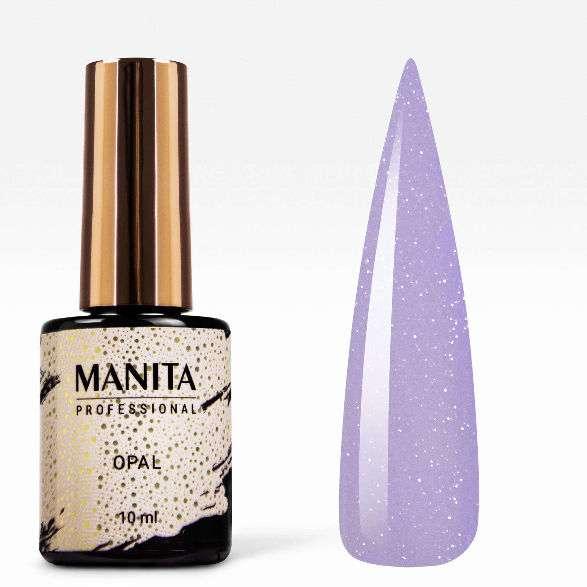 Manita Professional Гель-лак OPAL с мелким шиммером 08, 10мл.
