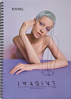 ESTEL Книга для записи клиентов IMAGINE  вертикальная №-2