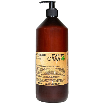 Dikson EVERY GREEN ANTI-OXIDANT Шампунь для ежедневного применения с протеином Сои, 1000мл