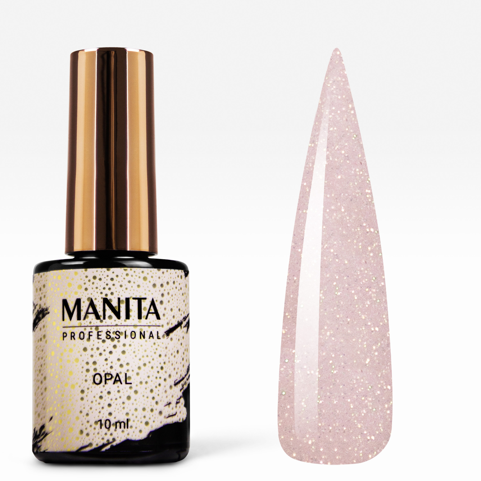 Manita Professional Гель-лак OPAL с мелким шиммером 03, 10мл.