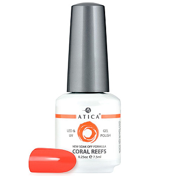 Atica Гель-лак Coral Reefs 168GPM, 7.5мл