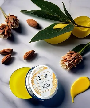 Sova De Luxe Увлажняющий крем-воск, дыня, 30гр