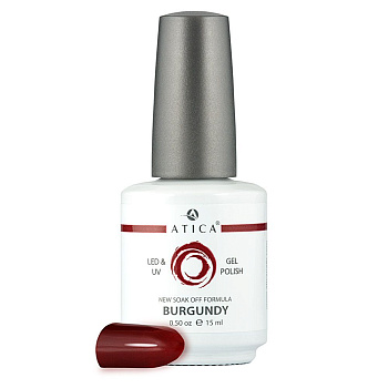 Atica Гель-лак Burgundy 29GPM, 7.5мл