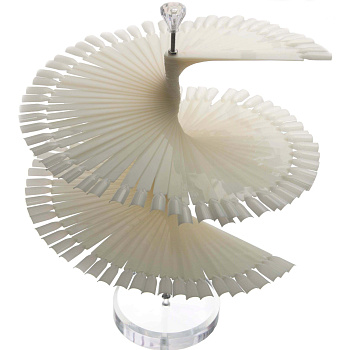 Палитра Спиральная молочная, 100шт