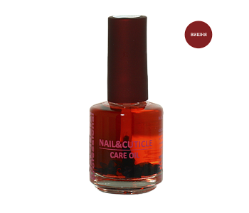 Sagitta Масло для кутикулы с сухоцветами, Вишня, 17мл.