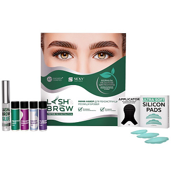Innovator Cosmetics Мини-набор для реконструкции ресниц и бровей PROTEIN RECONSTRUCTION