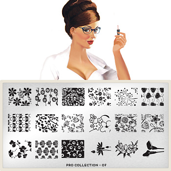 MoYou London Пластина для стемпинга PRO №07