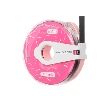 Staleks Pro Сменный файл-лента papmAm в пластиковой катушке Bobbinail 150 грит (6 м) Staleks Pro Сменный файл-лента papmAm в пластиковой катушке Bobbinail 150 грит (6 м)