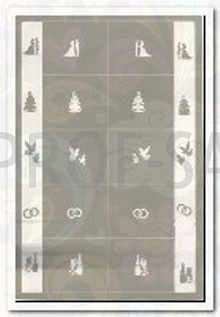 АэроСтиль Трафарет для аэрографа №145