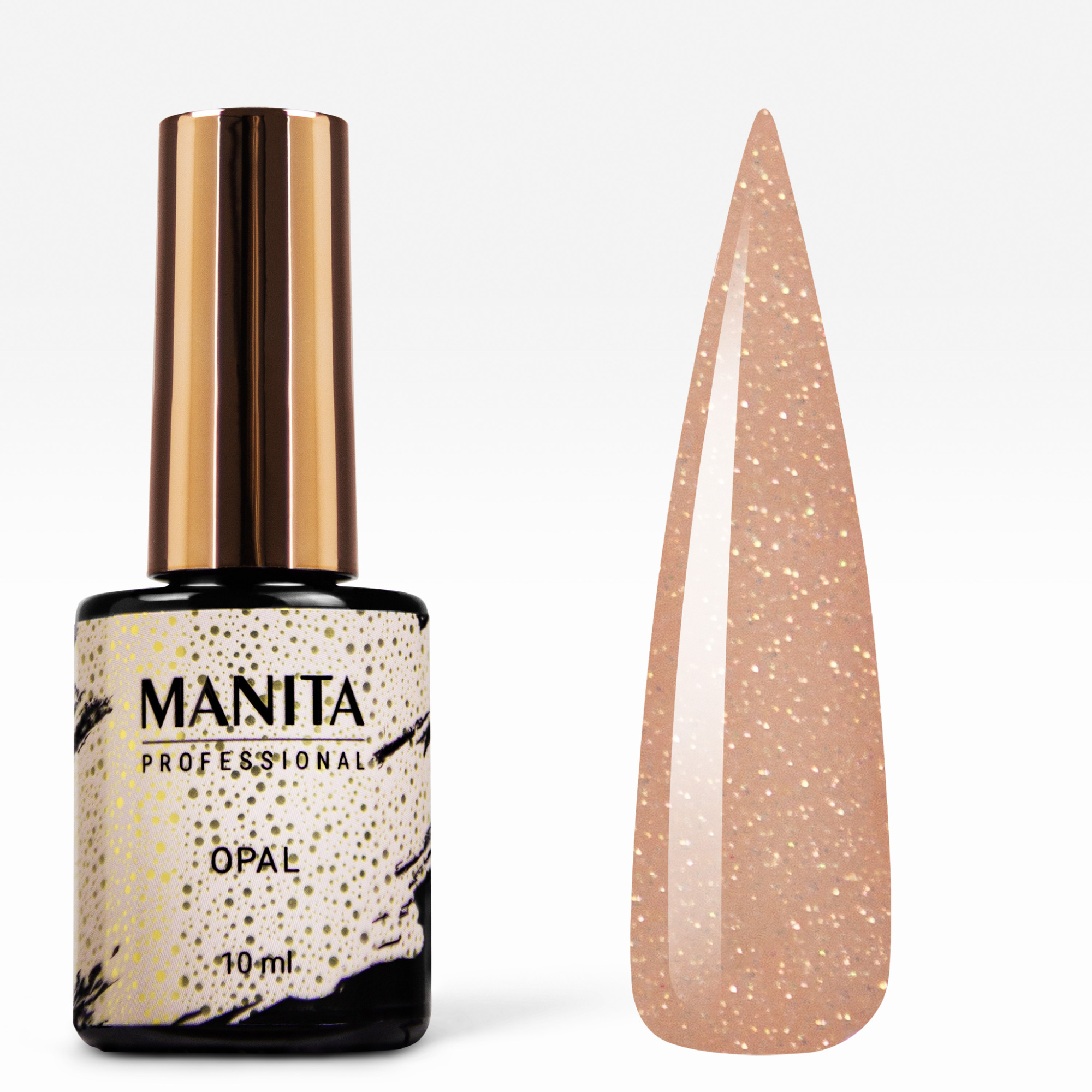 Manita Professional Гель-лак OPAL с мелким шиммером 06, 10мл.