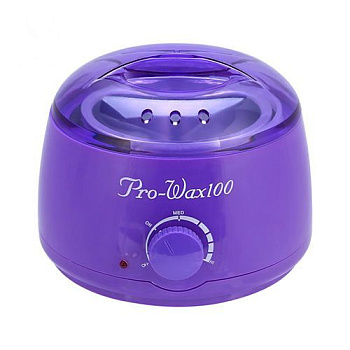 Pro-Wax100 Подогреватель для горячего воска + ковш 300мл. Фиолетовый