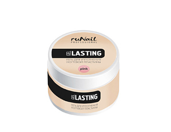 RuNail Гель для уплотнения ногтевой пластины Lasting Gel (Розовый), 15г