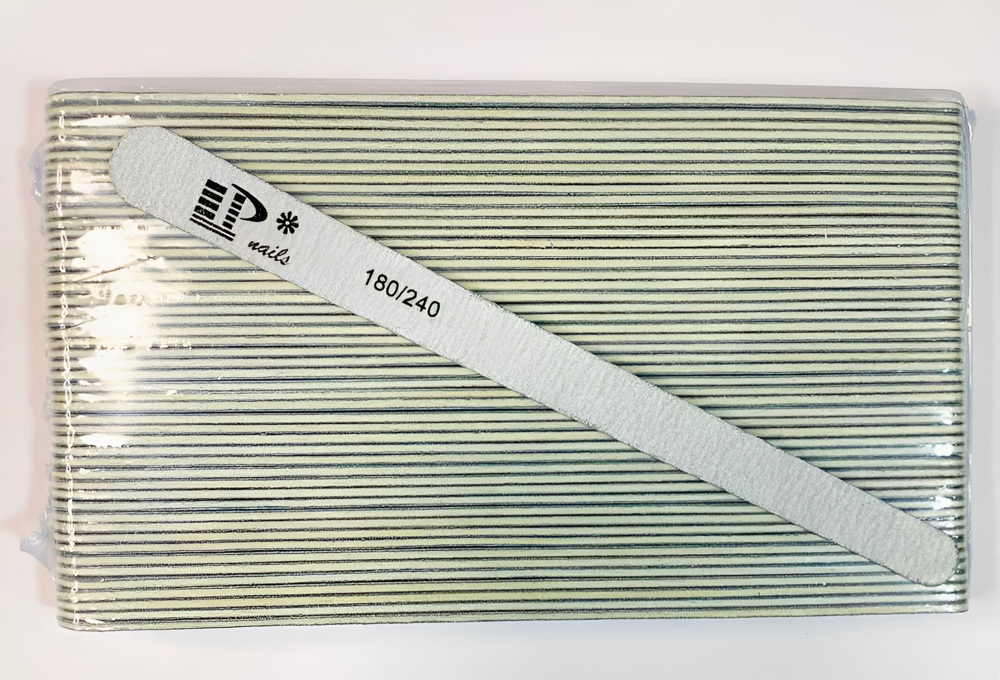 LisaProfi Пилки деревянные для натуральных ногтей Капля 180/240, 50шт LisaProfi Пилки деревянные для натуральных ногтей Капля 180/240, 50шт