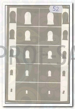 АэроСтиль Трафарет для аэрографа №52