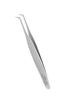 Staleks Pro Пинцет профессиональный для ресниц EXPERT 40 TYPE 8 (L-образный, 85)