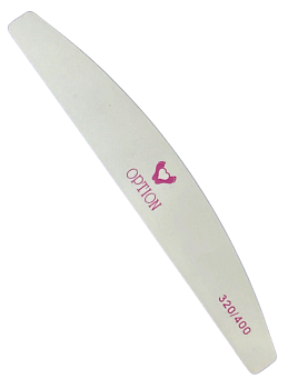 Option Шлифовщик бумеранг широкий 320/400 Серый Option Шлифовщик бумеранг широкий 320/400 Серый