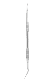 Staleks Pro Лопатка педикюрная EXPERT 60 TYPE 2 (пилка под наклоном+пилка с загнутым концом) ЛВ-02