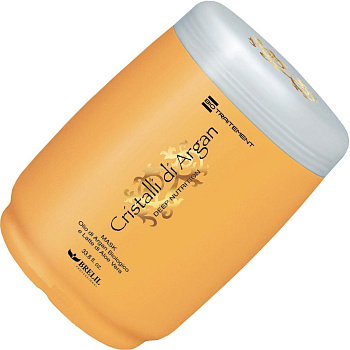 Brelil ARGAN OIL CRYSTALS МАСКА с маслом Аргании глубокое питание, 1000мл