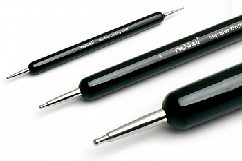 RuNail Кисть для дизайна Marbler Dotting AMD №1 RuNail Кисть для дизайна Marbler Dotting AMD №1