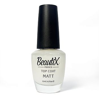 Финишное покрытие для лака BeautiX MATT, 15 мл Финишное покрытие для лака BeautiX MATT, 15 мл
