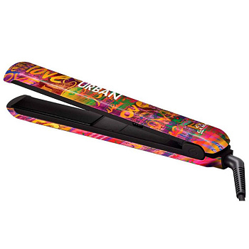 GA-MA Щипцы-выпрям. ТУРМАЛИН + НАНО-СИЛЬВЕР 220*С URBAN STYLE LOVE