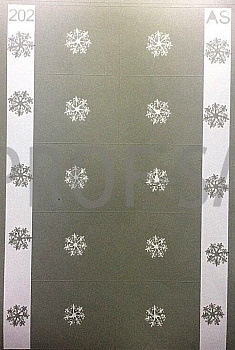 АэроСтиль Трафарет для аэрографа №202