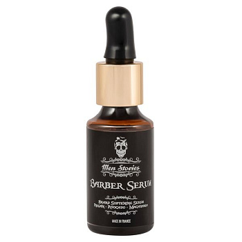 Men Stories Сыворотка для бороды Barber serum с пипеткой 30 мл