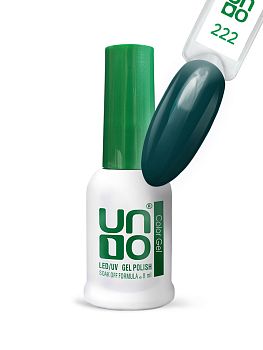 UNO Гель–лак №222 Dark Green — «Темно-зеленый», 8мл