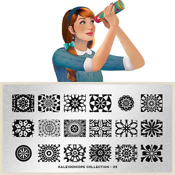 MoYou London Пластина для стемпинга Kaleidoscope №03