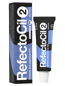 RefectoCil Краска для бровей и ресниц №2 иссиня-черная / blue-black