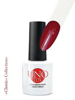 UNO Lux Гель-лак №017 Madder Red — «Мареновый красный», 8мл