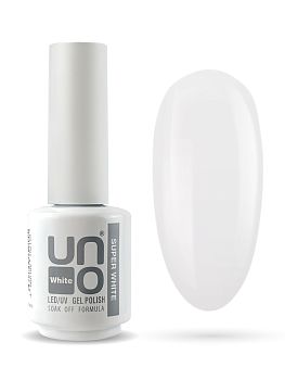 UNO Гель–лак Super White — «Супер Белый», 10мл UNO Гель–лак Super White — «Супер Белый», 10мл