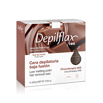 Depilflax Воск горячий Шоколад, 0,5кг