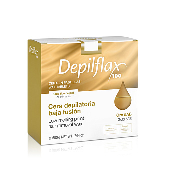 Depilflax Воск горячий Золото, 0,5кг