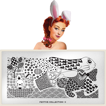 MoYou London Пластина для стемпинга Festive №11