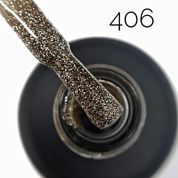 Sova De Luxe Гель-лак 406, 15мл.