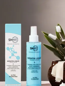 Smart Master Жидкий кератин + термозащита для волос Organic Keratin, 200мл Smart Master Жидкий кератин + термозащита для волос Organic Keratin, 200мл
