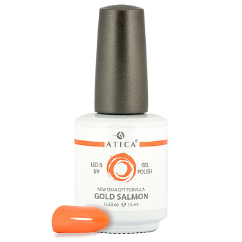 Atica Гель-лак Gold Salmon 76GPM, 7.5мл