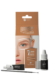 Bronsun Набор для домашнего окрашивания Светло-коричневый №5