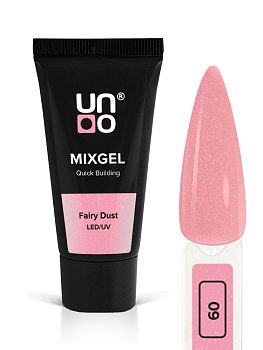 Полиакриловый гель UNO MIXGEL Fairy Dust, камуфлирующий, 30гр