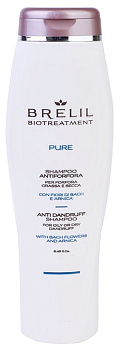 Brelil BIOTREATMENT PURE ANTI DANDRUFF Шампунь против перхоти, 250мл