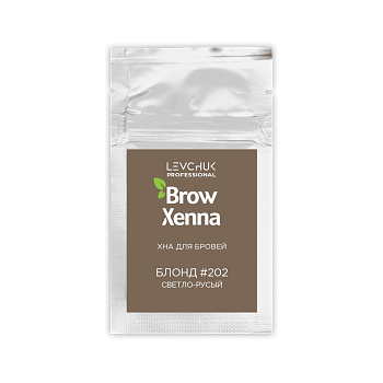 BrowXenna® Хна для бровей Блонд №202 Светло-русый, саше