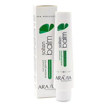 Aravia Professional Смягчающий бальзам для ног с эфирными маслами Soft Balm, 100мл