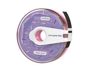 Staleks Pro Сменный файл-лента papmAm в пластиковой катушке Bobbinail 240 грит (6 м) Staleks Pro Сменный файл-лента papmAm в пластиковой катушке Bobbinail 240 грит (6 м)
