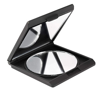 QVS Компактное зеркало для макияжа, 1шт