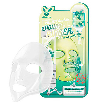 Elizavecca Маска тканевая для лица чайное дерево - Tea tree deep power ringer mask pack, 23мл