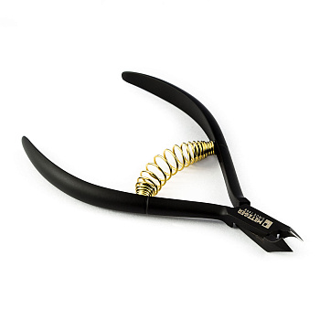 METZGER Кусачки кутикульные Cobalt CN-08(2)-B (6mm)-LJ (Black Powder Coating) Cobalt (титановые) (Пружина)