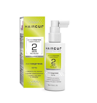 Brelil HAIRCUR EXPRESS 2 volte Спрей-Сыворотка для ускорения роста волос, 100мл